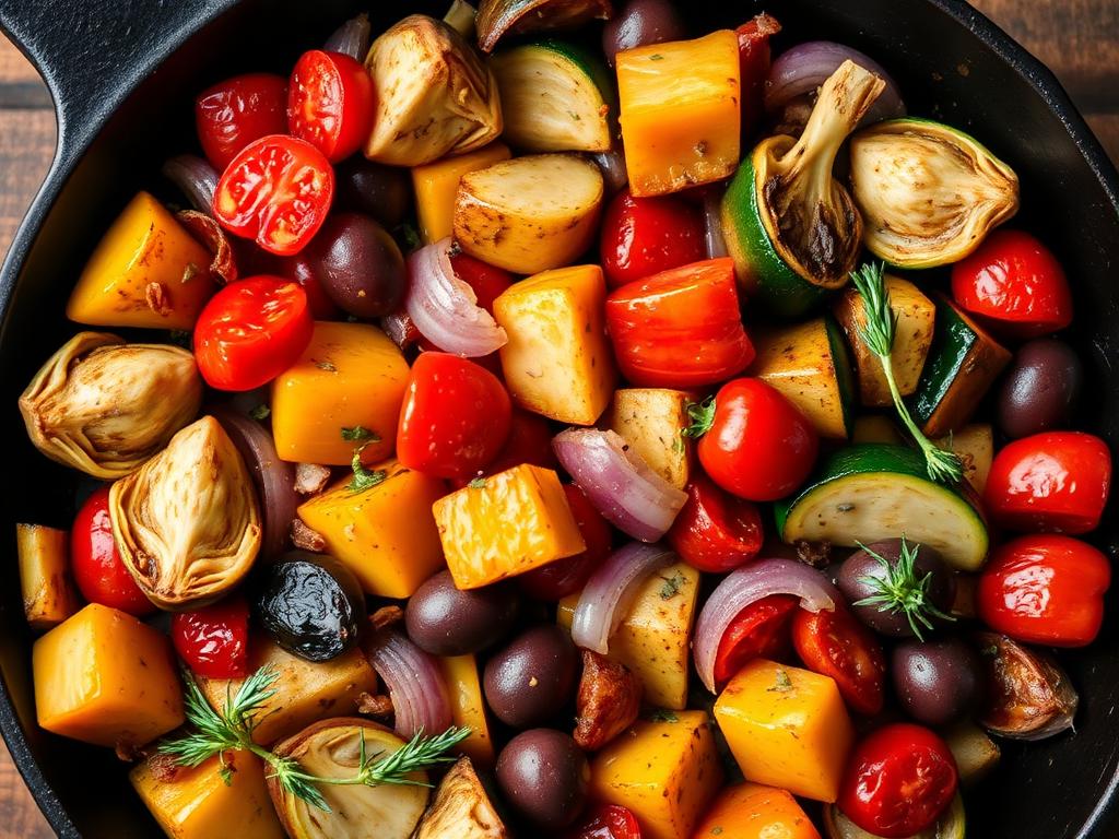 Roasted Mediterranean Vegetables